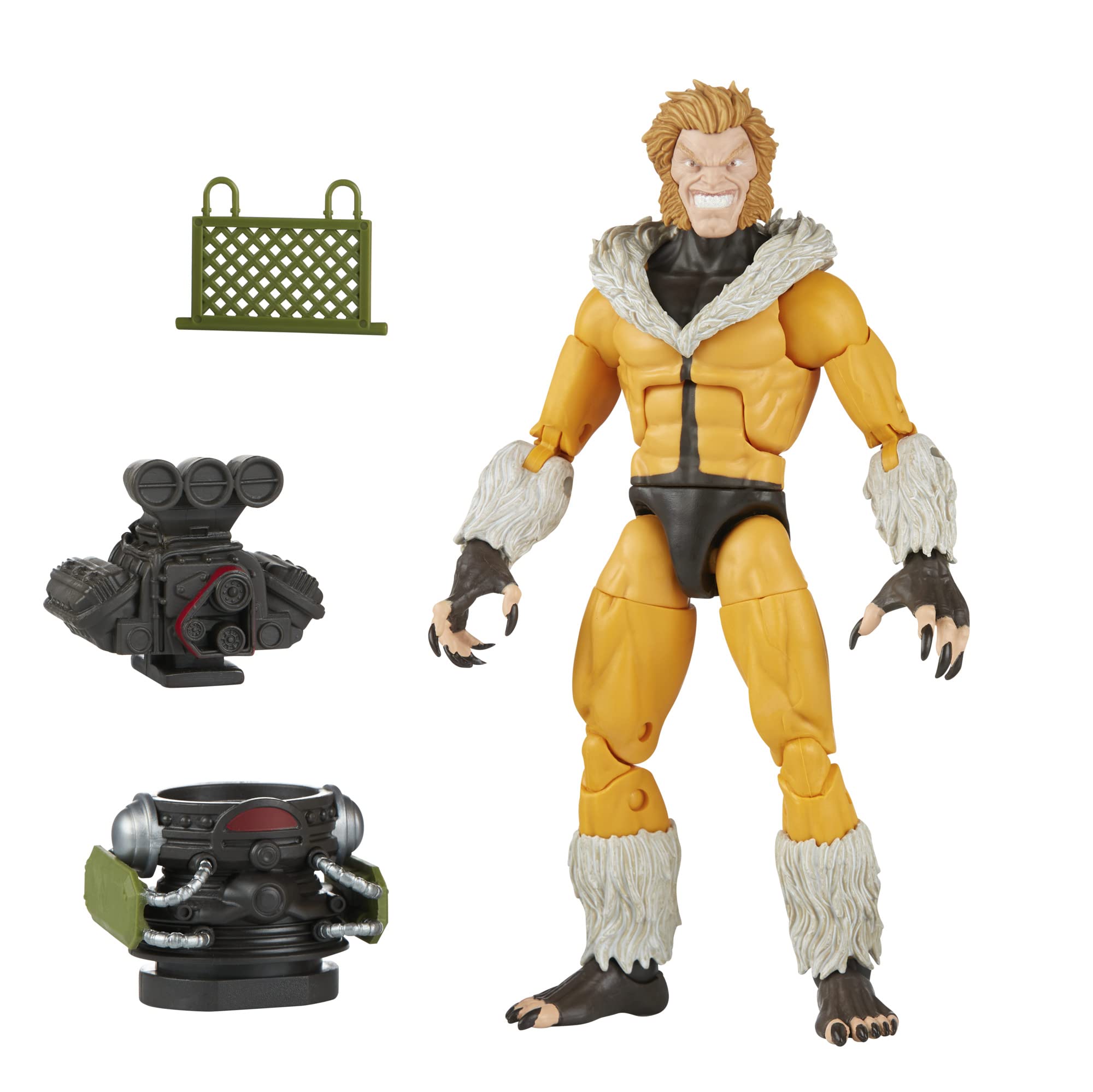 Boneco De Ação Marvel Legends Series X-men Sabretooth 15cm