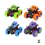 Carrinho Miniatura Monster Truck Pick Up C/fricção - Bbr Toys