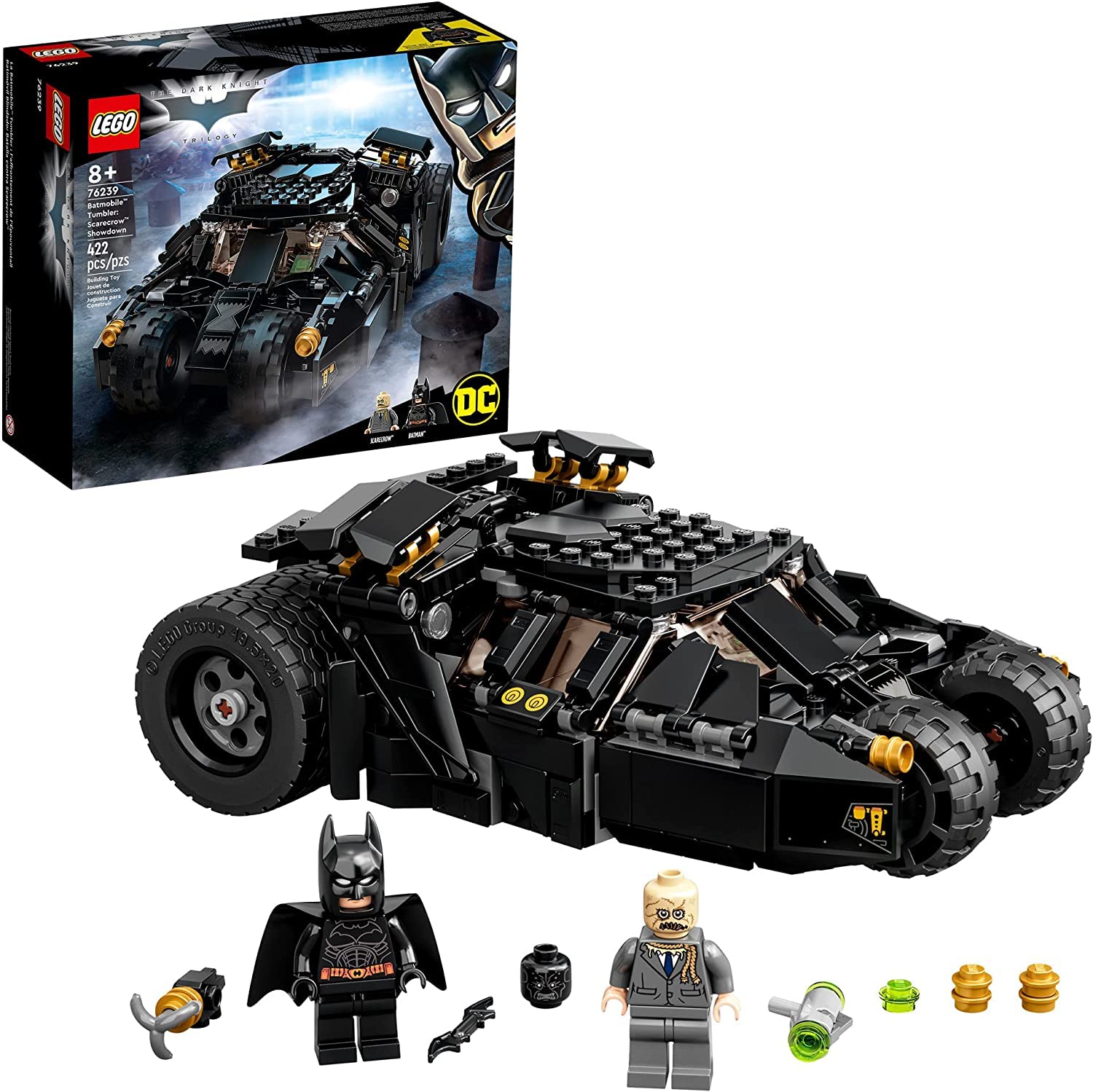 Brinquedo De Construção Lego Dc Batman Batmobile Tumbler 76239