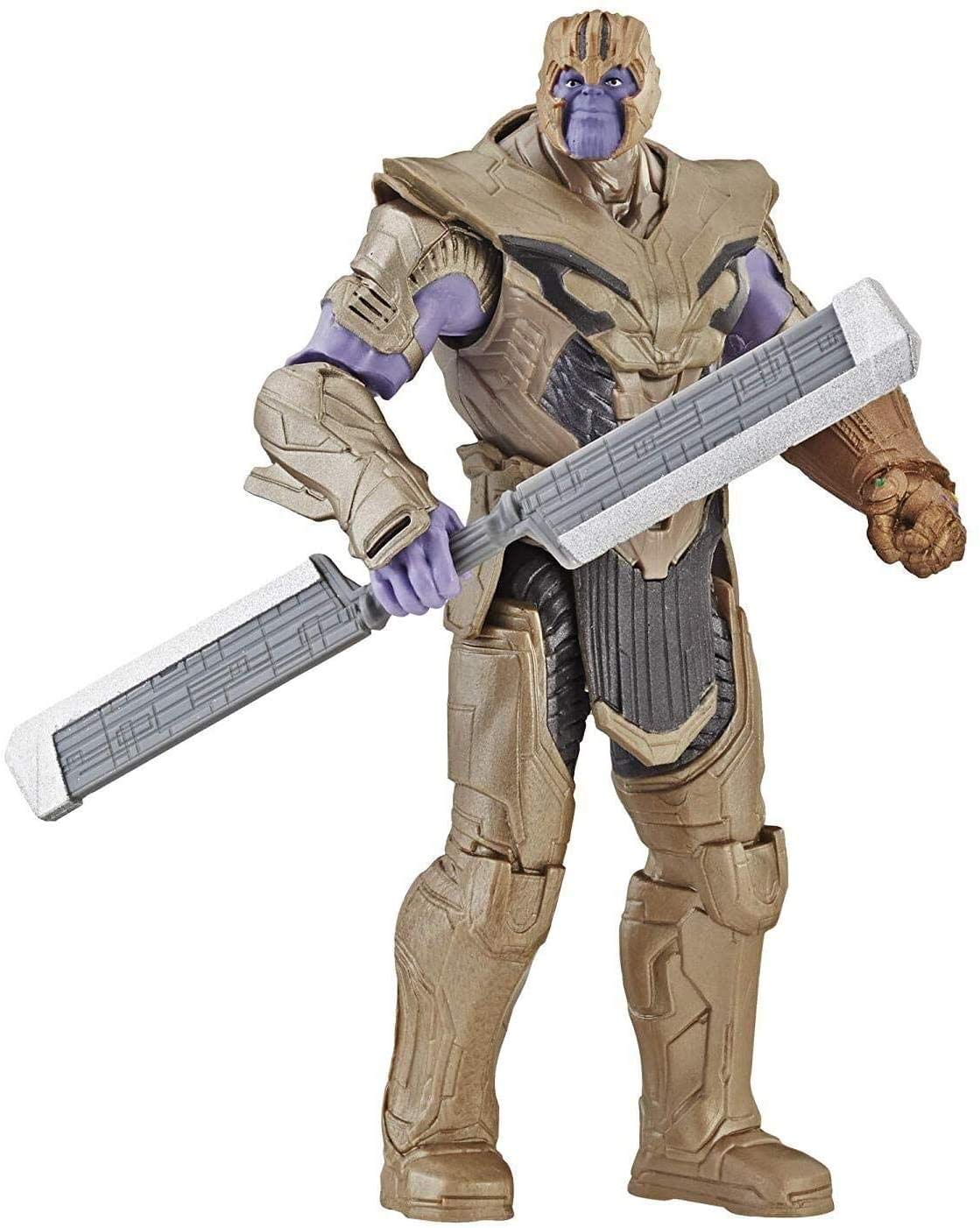 Boneco De Ação Avengers Marvel Endgame Warrior Thanos 15cm