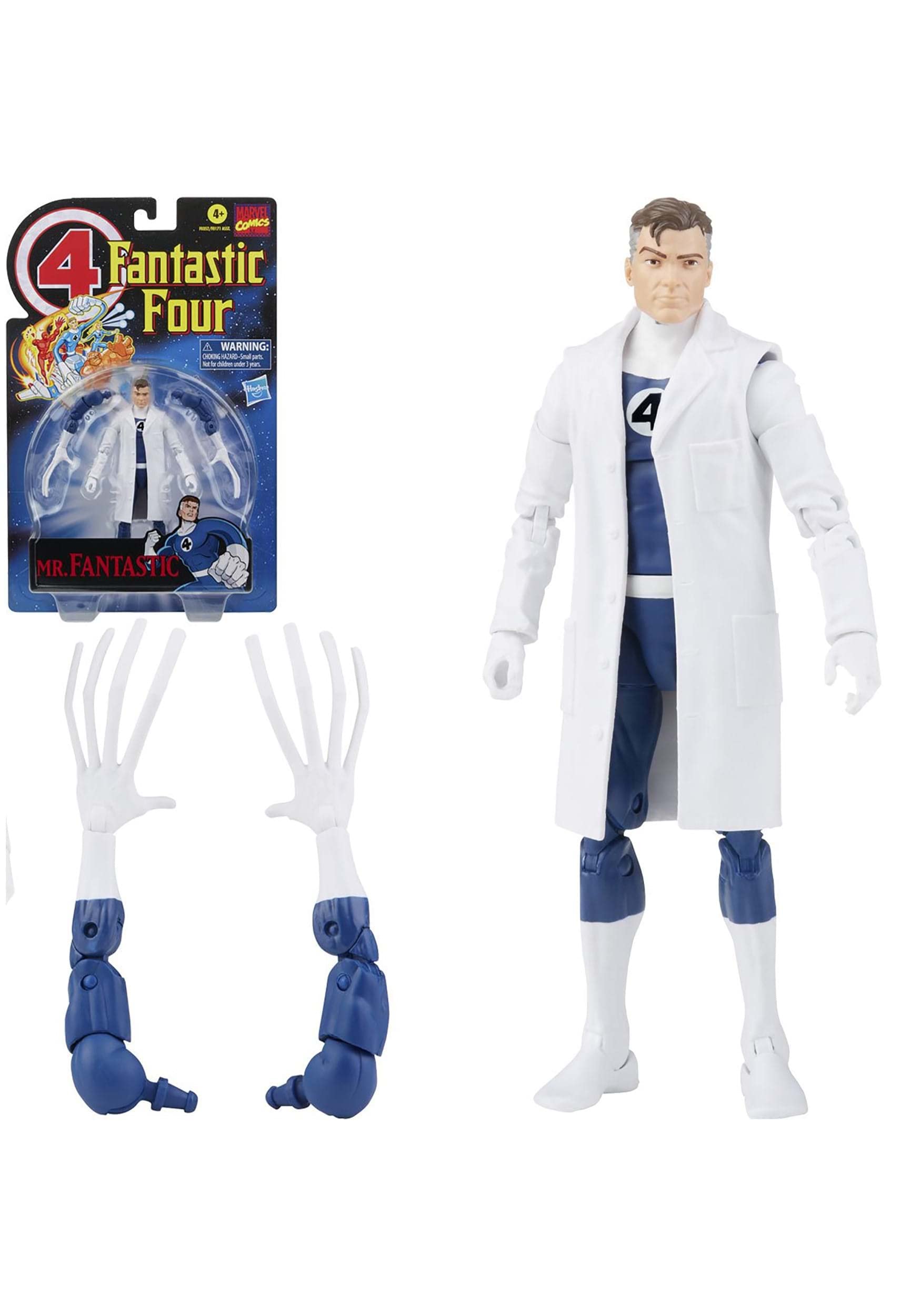 Boneco De Ação Marvel Hasbro Legends Retro Fantastic Four