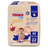 Fralda Descartavel Turma Da Monica Premium Jumbo Media 8x22