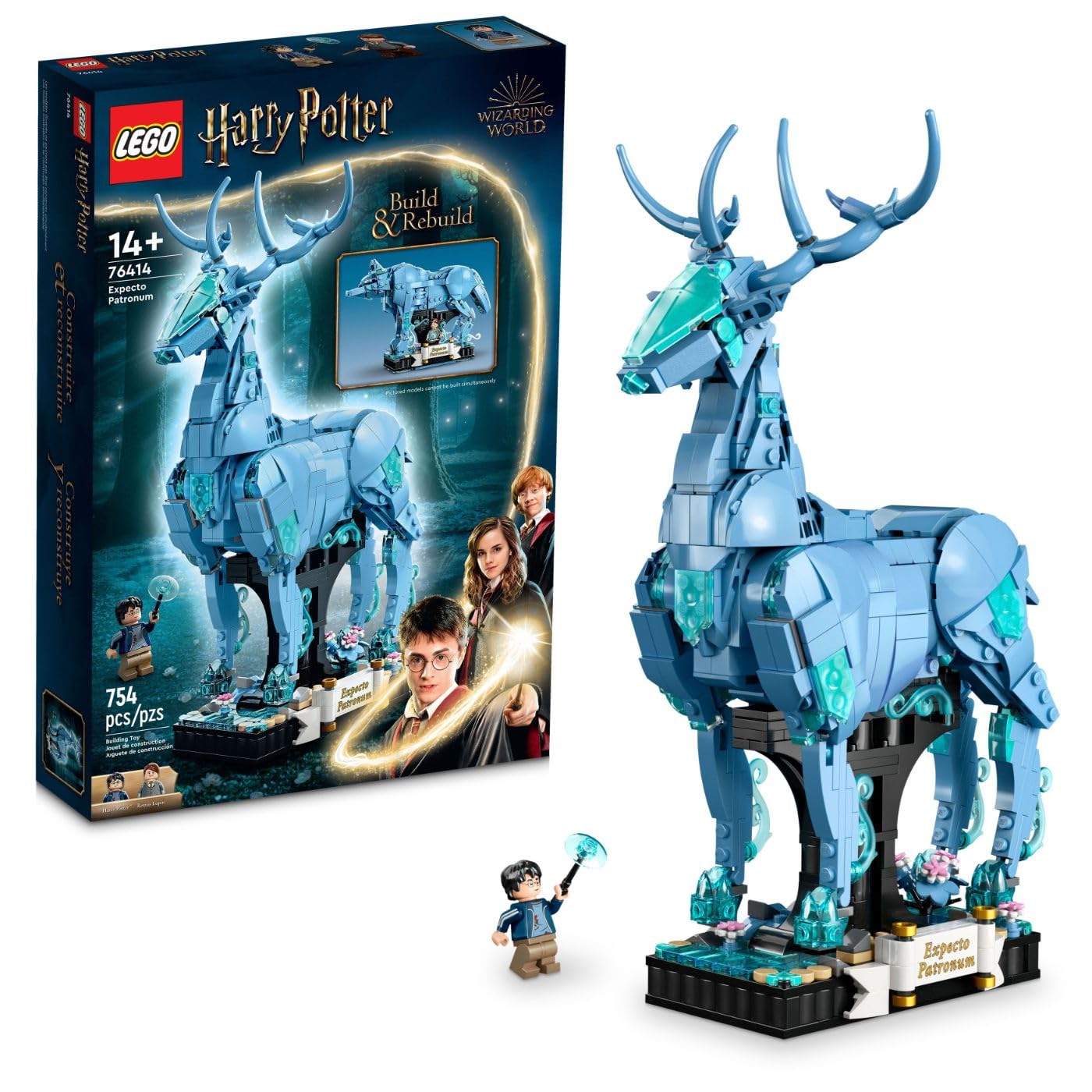 Conjunto De Construção Lego Harry Potter Expecto Patronum 76414