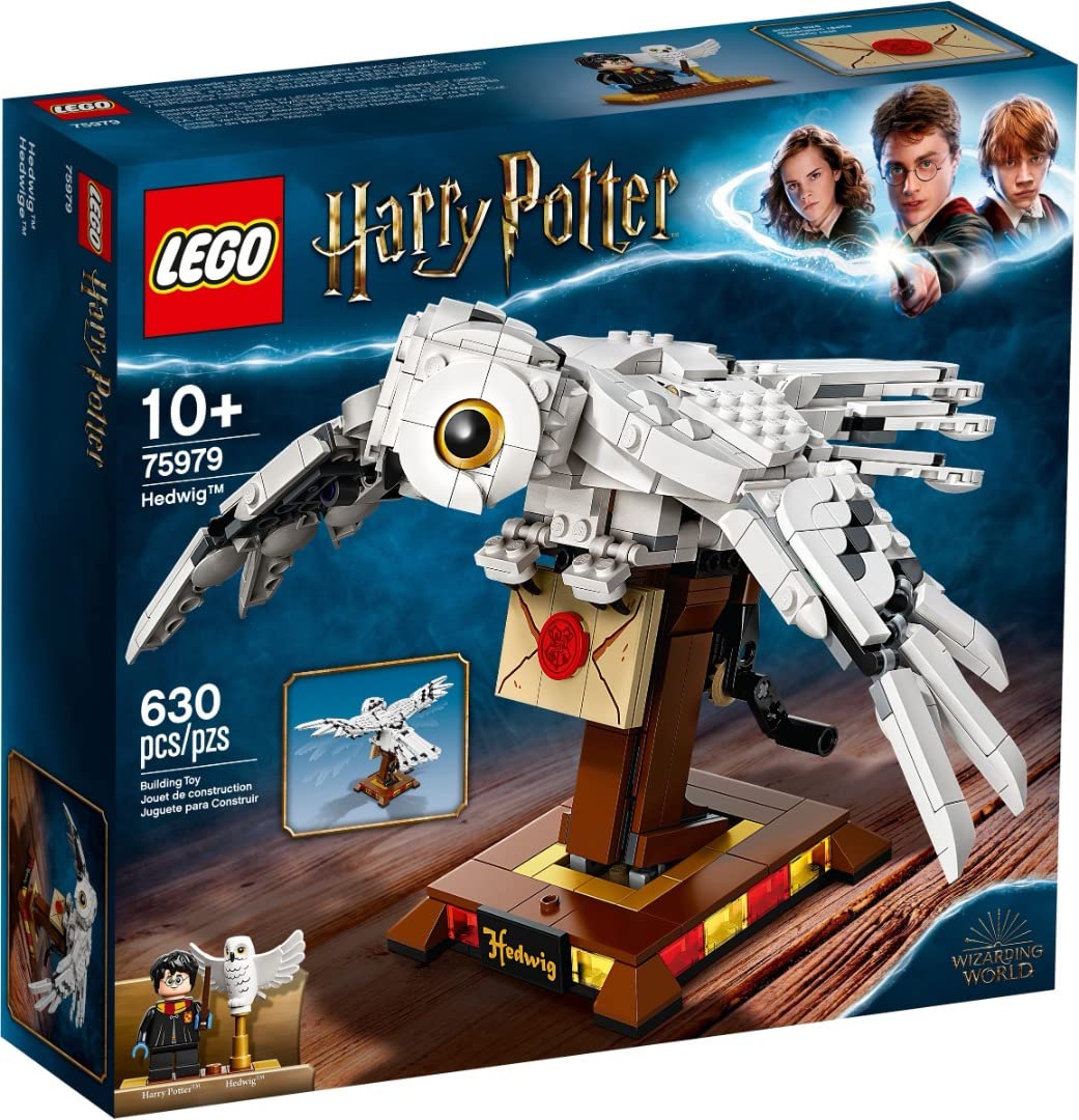 Brinquedo Lego Harry Potter Hedwig 75979 Com Asas Móveis