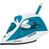 Ferro De Passar A Vapor Black Decker 1200w 220v Antiaderente - Azul