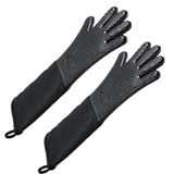 Luvas De Forno Lilixnx De Manga Comprida Resistentes Ao Calor Para Cozinha