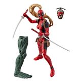 Boneco De Ação Marvel Legends Series Lady Deadpool 15cm