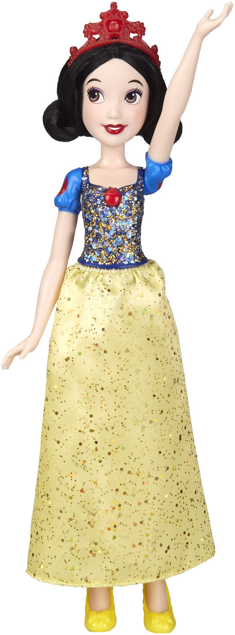 Boneca Disney Princess Royal Shimmer Branca De Neve Com Tiara E Sapatos