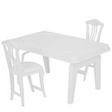 Mesa De Jantar Em Miniatura Dollhouse Com Cadeiras Para Bonecas