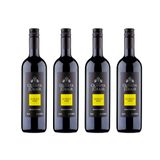 Kit Vinho Tinto Brasileiro Quinta Jubair Bordô Suave 750ml