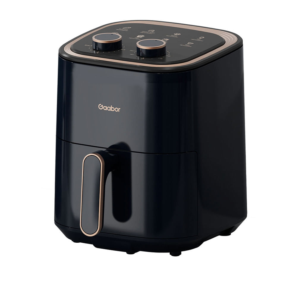 Fritadeira Elétrica Air Fryer Gaabor Pares Sem Óleo 3.5l 127v 1350w Preto - Af40m-bk02-1