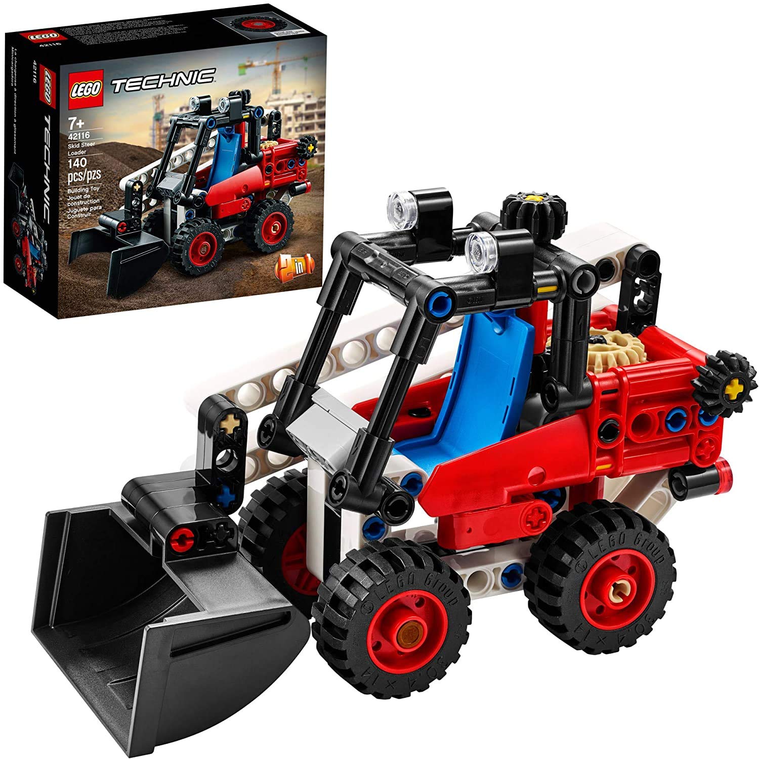 Kit De Construção Lego Technic Skid Steer Loader 42116 Kids 7+ Y