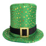 Chapéu Comebachome St Patricks Day Green Shamrock