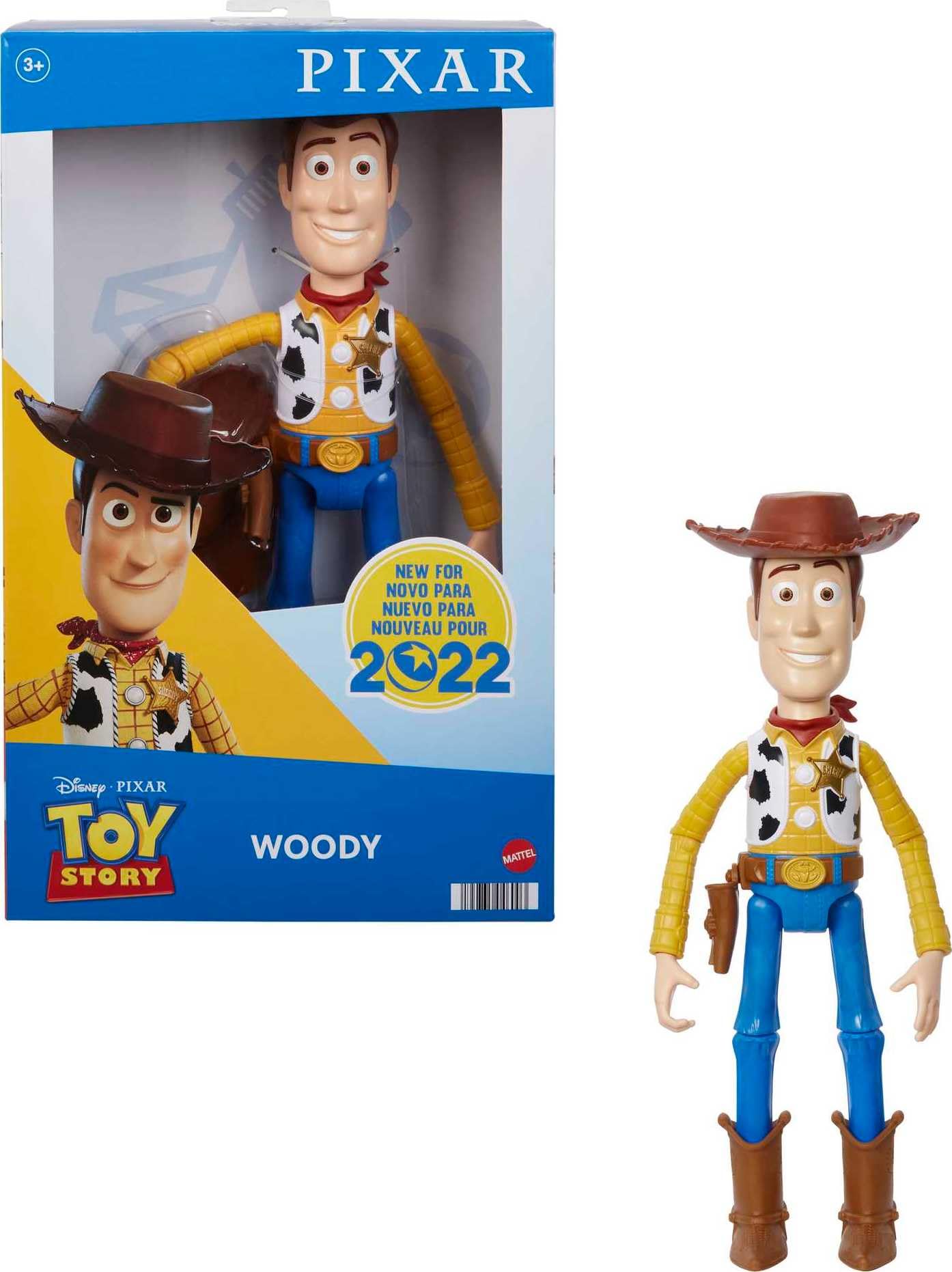 Boneco De Ação Mattel Disney Pixar Toy Story Woody 31cm