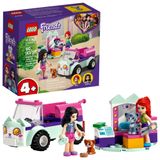 Kit De Construção Lego Friends Cat Grooming Car 41439 60 Peças