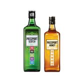 Kit Whisky Passport Scotch 1l + Whisky Passport Honey 670ml