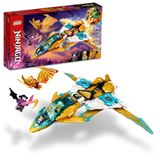 Conjunto De Aviões De Brinquedo Lego Ninjago Zane&#39;s Golden Dragon Jet 71770