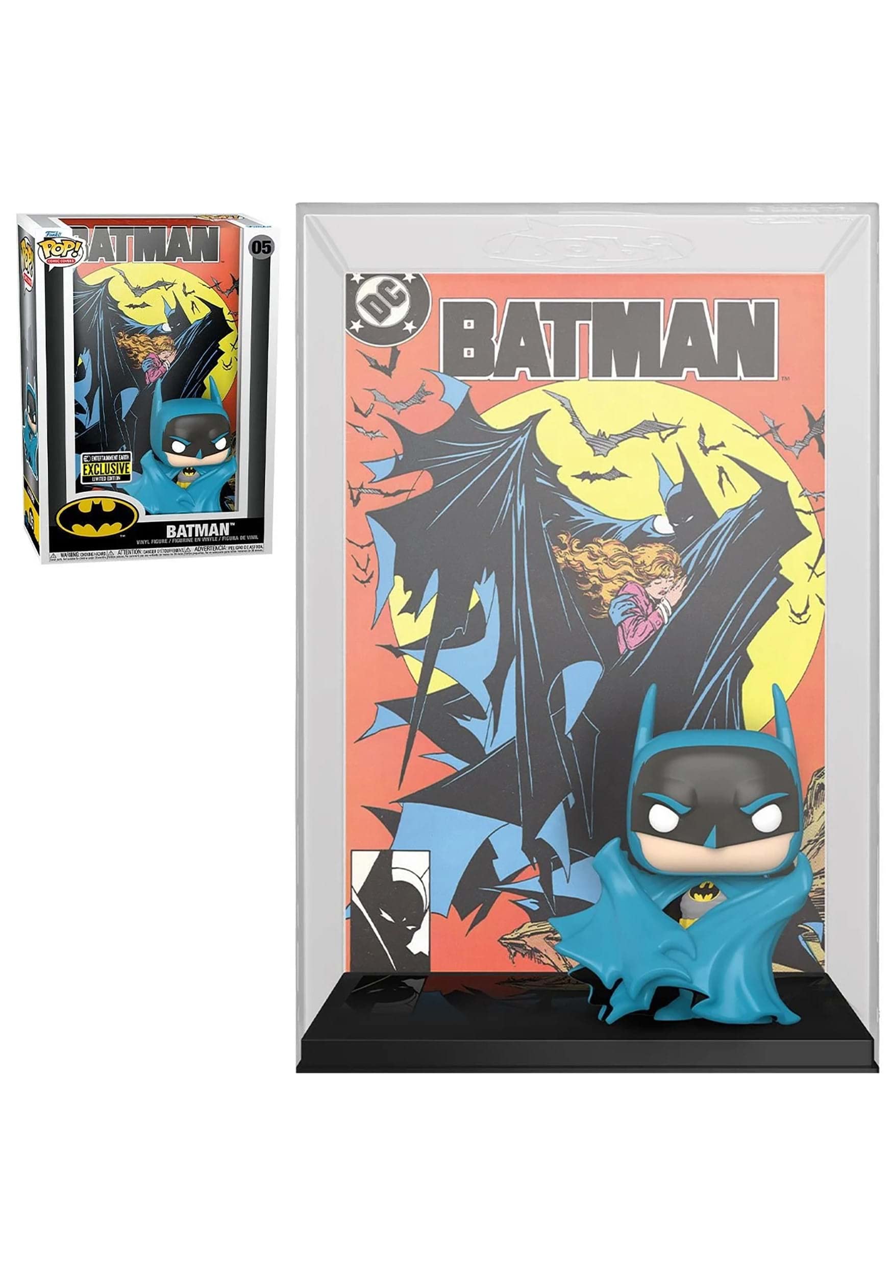 Boneco Colecionável Funko Pop! Capa De Quadrinhos De Batman (dc Comics) #423