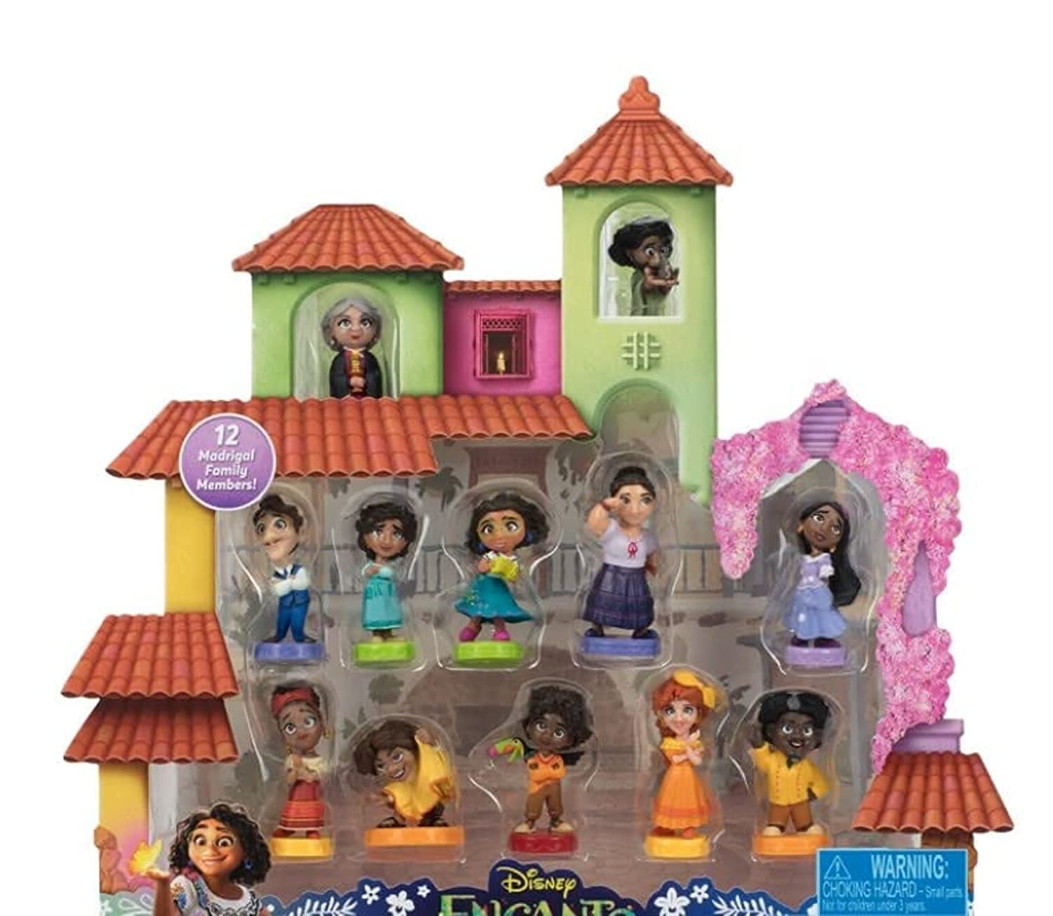 Conjunto De Minibonecos Disney Encanto Mi Familia 12 Figuras