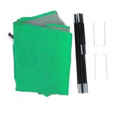 Rede De Prática De Golfe Dioche Green Nylon Com Bolsa 198x115x135cm