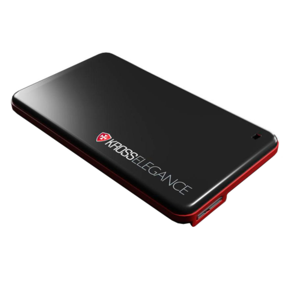 Ssd Externo Kross Slim 128gb Usb 3.1 - Ke-ssd128e  Preto