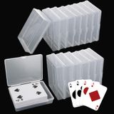 Caixa De Baralho De Cartas De Baralho, Suporte De Cartão De Jogo De Plástico Para Jogos