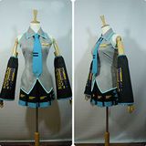 Fantasia, Uniforme Miku, Halloween, Cosplay Feminino