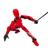 Boneco De Robô Articulado Anager Lucky T13