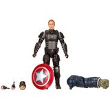 Boneco De Ação Avengers Hasbro Marvel Legends Stealth Captain America 15cm