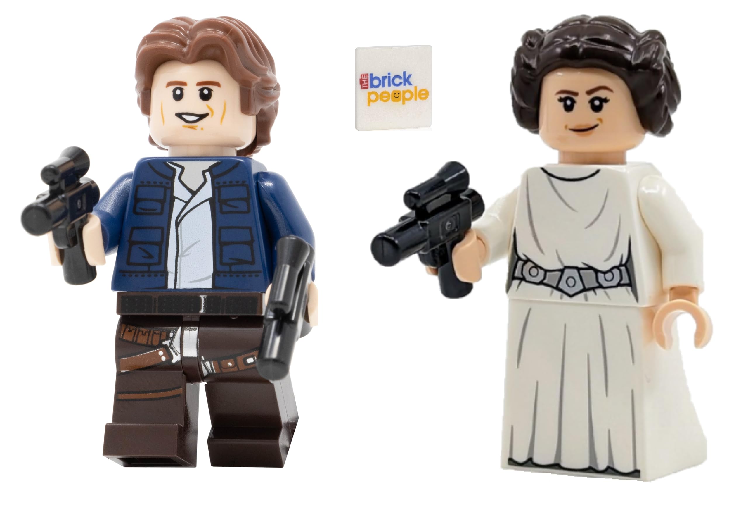 Minifigura Lego Star Wars Han Solo E Princesa Leia