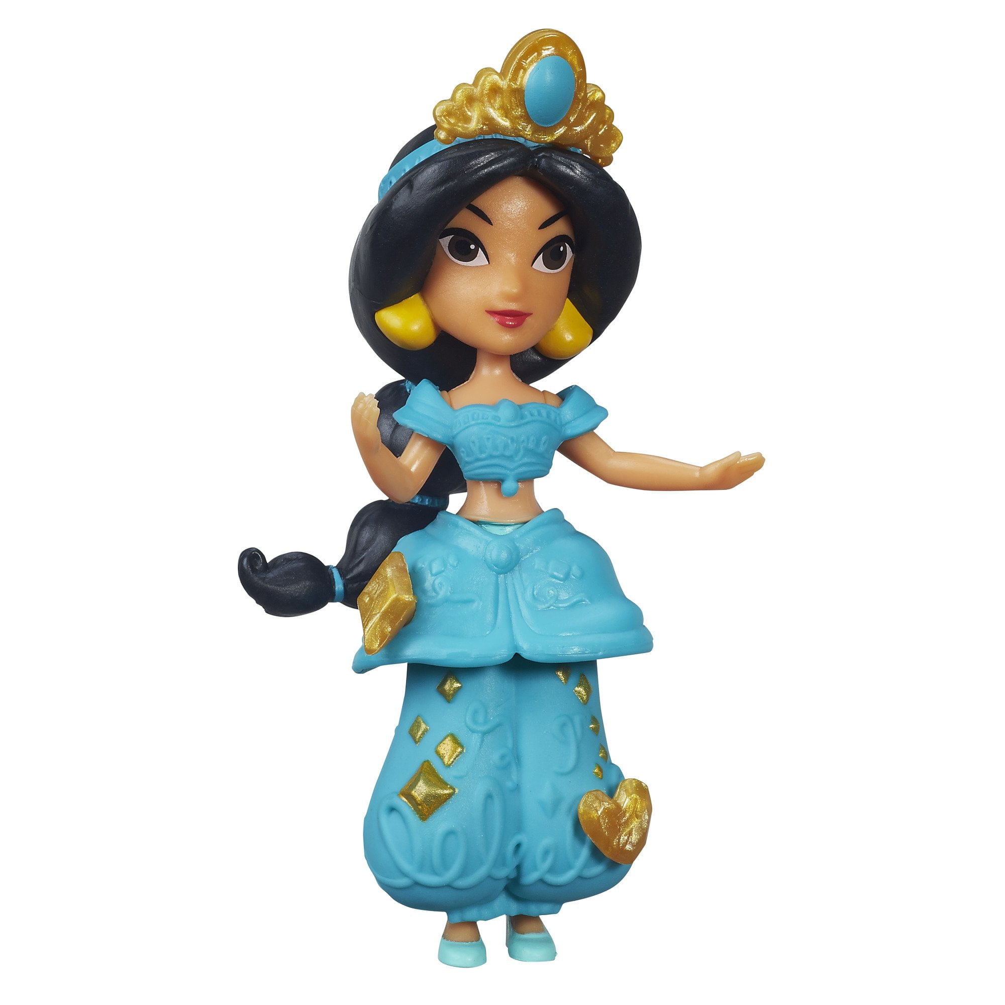 Boneca Disney Princess Little Kingdom Classic Jasmine 7,62 Cm