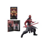 Boneco De Ação Hasbro Star Wars Black Ser 50th Ann 6in Darth Maul