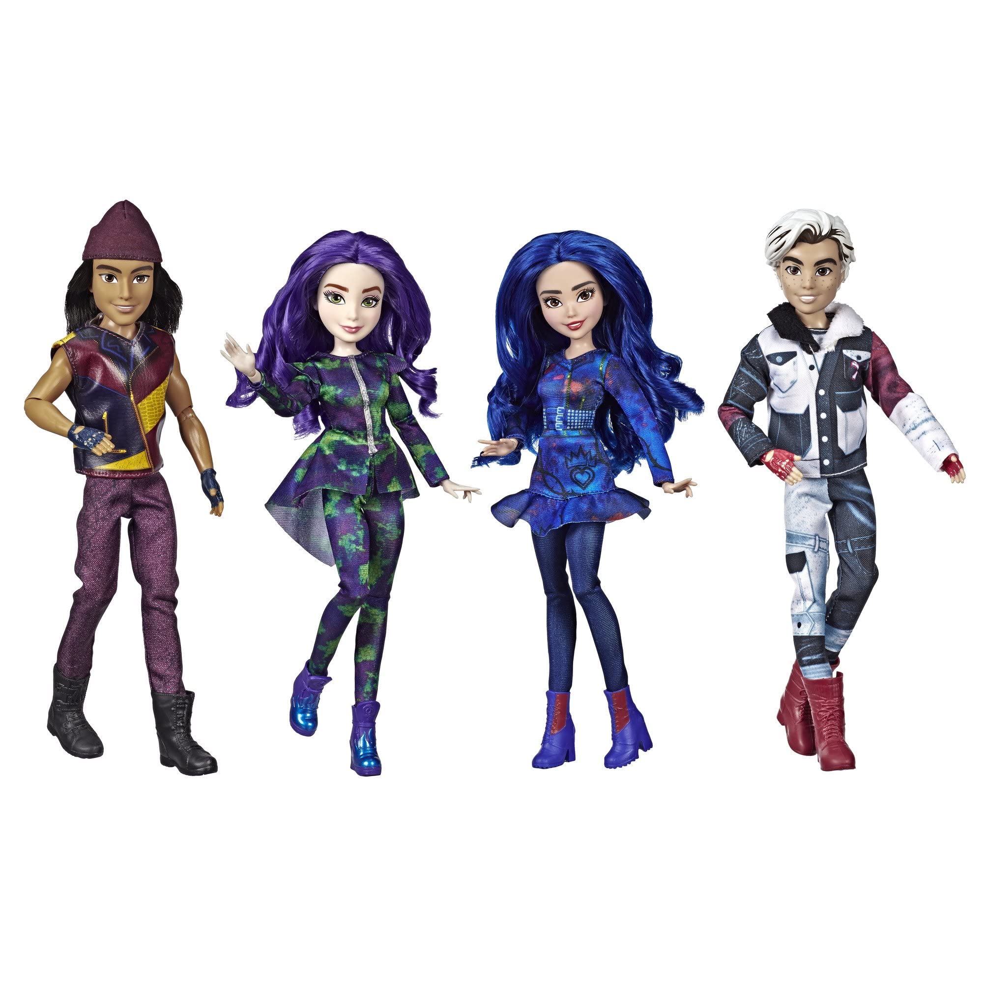 Bonecas Disney Descendants 3, Coleção Isle Of The Lost, Pacote Com 4