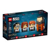 Brinquedo Brickheadz Lego Harry Potter Hermione Ron Hagrid 40495