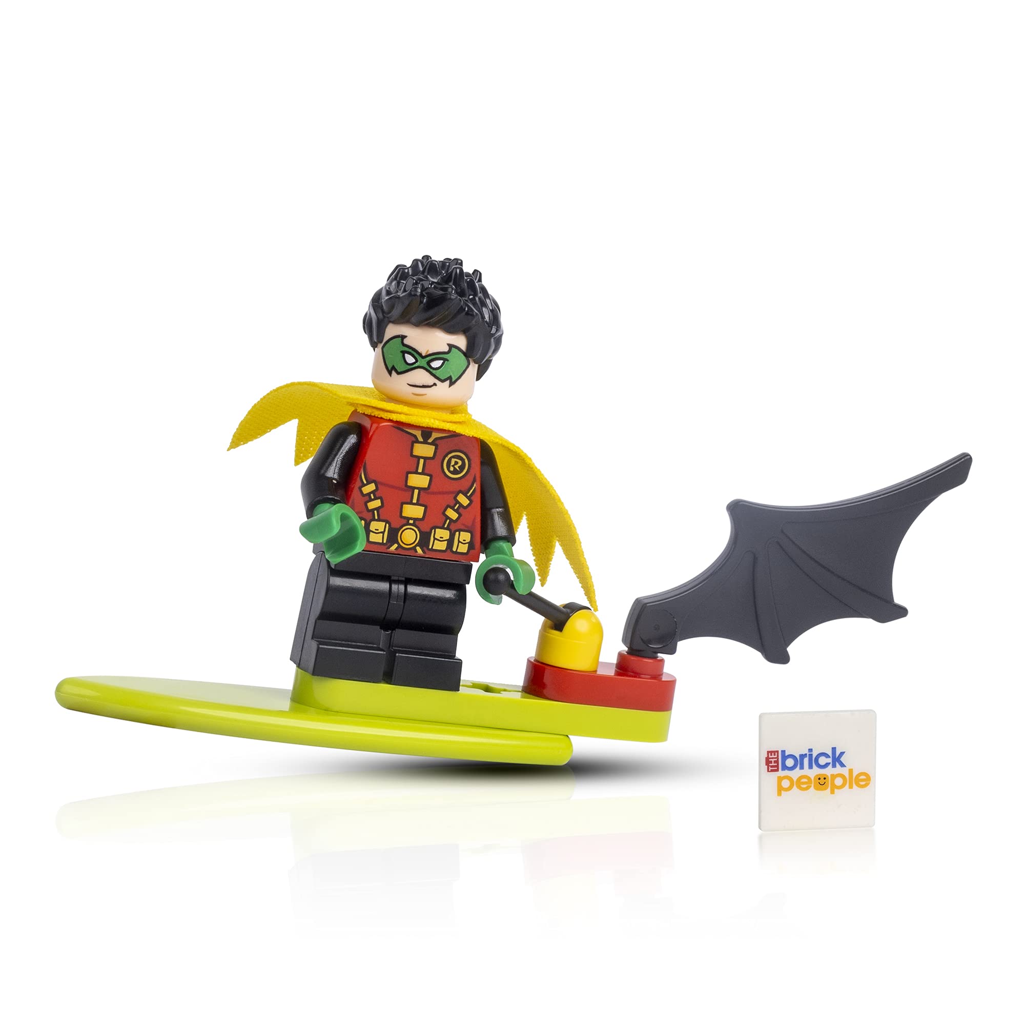 Minifigura Lego Batman Robin Com Prancha