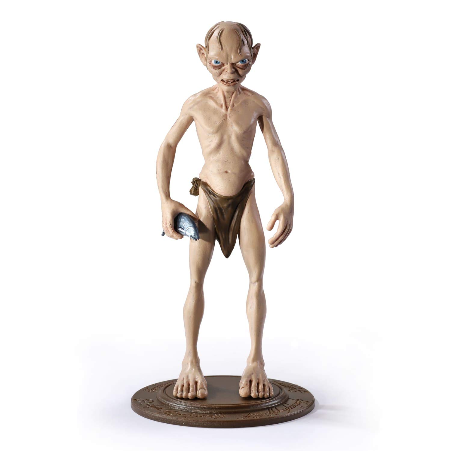 Boneco De Ação The Noble Collection Bendyfigs O Senhor Dos Anéis Gollum 18 Cm