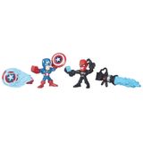 Boneco De Ação Marvel Super Hero Mashers Micro, Pacote Com 2