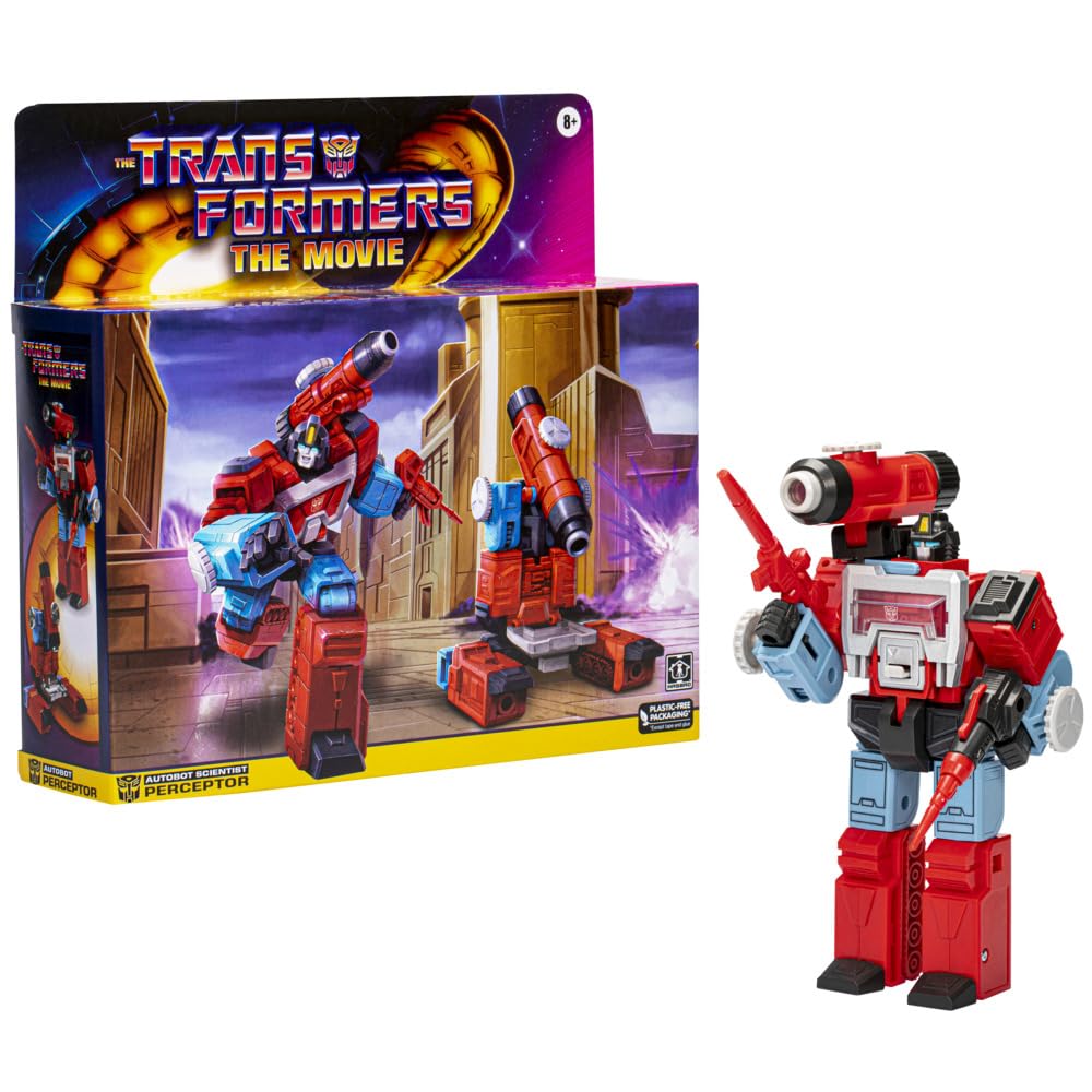 Boneco De Ação Hasbro The Transformers: The Movie Perceptor