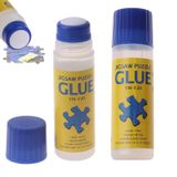 Cola De Quebra-cabeça Zinhsq 120 Ml X 2 Para Artesanato Solúvel Em Água Com Cabeça De Esponja