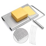 Cortador De Queijo Beeimwh Em Aço Inoxidável Com 5 Fios Substituíveis