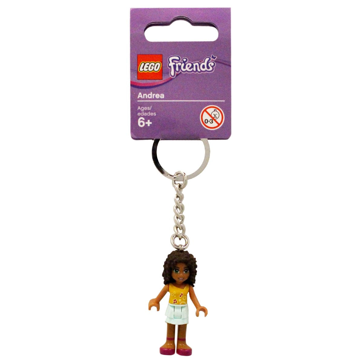 Chaveiro Lego Friends Andrea 853548