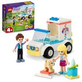 Kit De Construção Lego Friends Pet Clinic Ambulance 41694