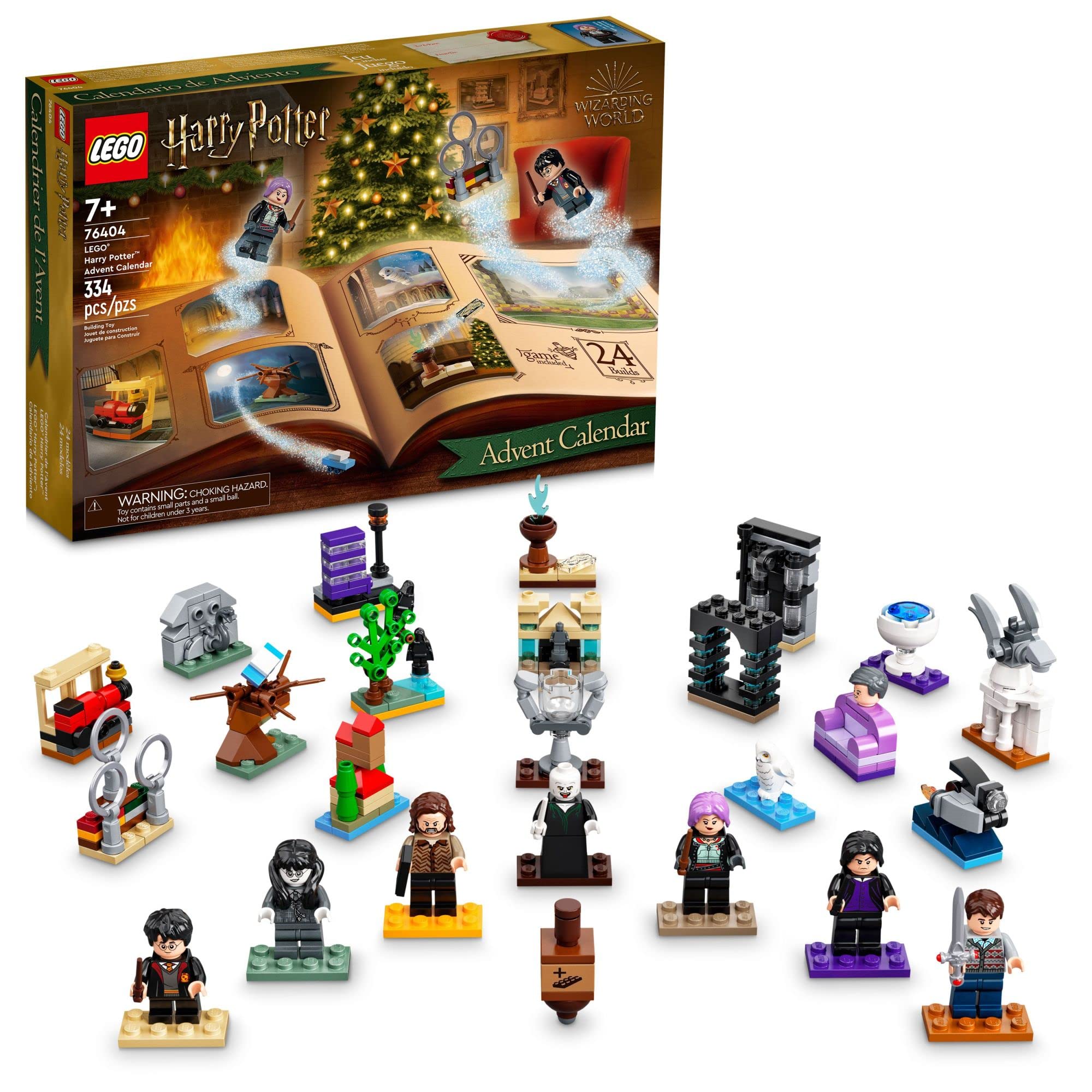 Calendário Do Advento Lego Harry Potter 2022 76404 334 Peças 7+