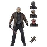 Boneco De Ação Neca Freddy Vs Jason Ultimate Jason 18cm