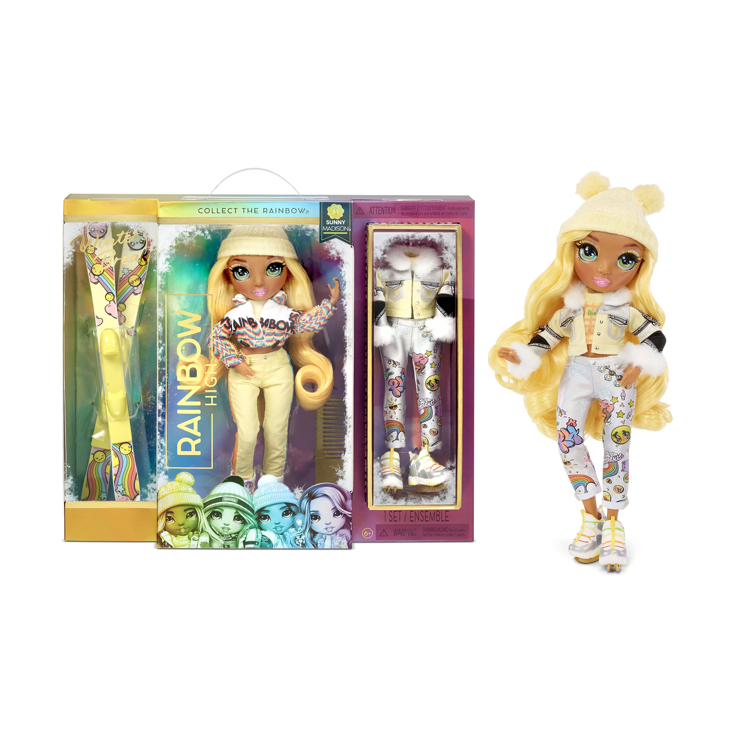 Boneca De Moda Rainbow High Winter Break Sunny Madison