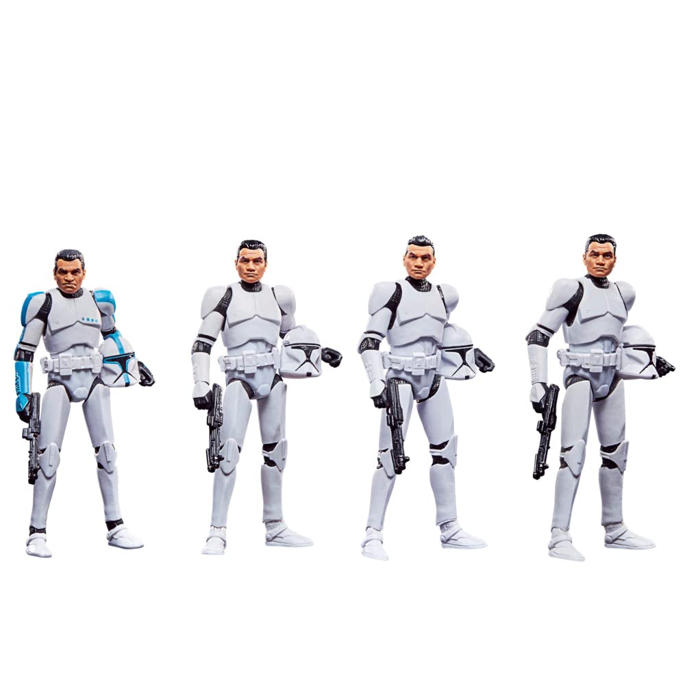 Conjunto De Bonecos De Ação Star Wars The Vintage Collection Clone Trooper Phase I De 3,75 Polegadas Hasbro