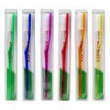 Escova De Dentes Niumanery 6x Nano Dental Care Premium Hard Bristle