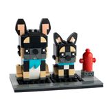 Brinquedo Lego Brickheadz Pets French Bulldog 40544 Para Crianças Maiores De 8 Anos