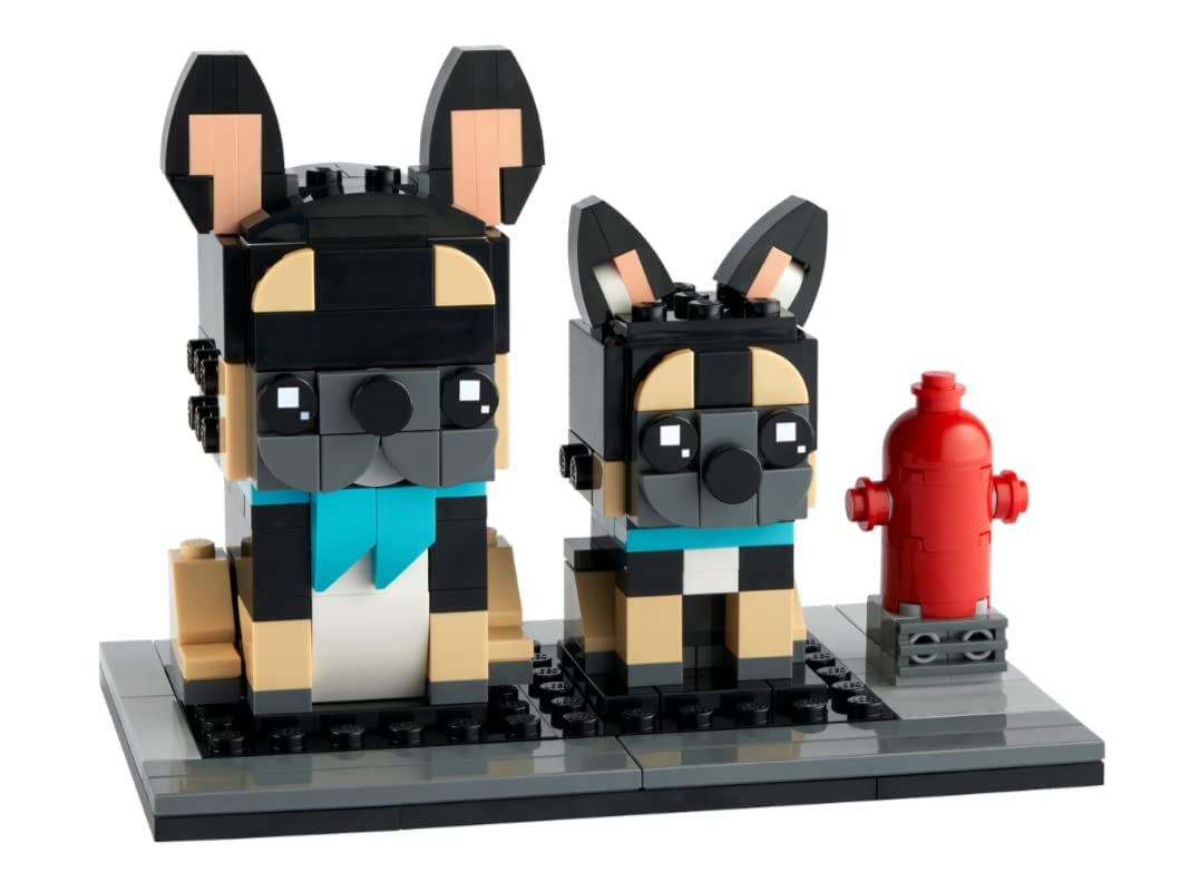 Brinquedo Lego Brickheadz Pets French Bulldog 40544 Para Crianças Maiores De 8 Anos