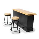 Conjunto De Mesa E Cadeiras De Bar Cutemini Em Miniatura Para Móveis De Casa De Bonecas